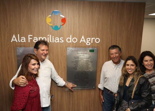 Hospital do C&acirc;ncer inaugura "Ala do Agro" constru&iacute;da com doa&ccedil;&otilde;es de 25 fam&iacute;lias 