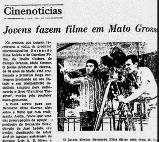 Ap&oacute;s 59 anos, pesquisa descobre originais de 1&ordm; filme da Capital