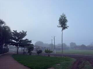 Dourados e Maracaju amanhecem com nevoeiro e temperatura amena
