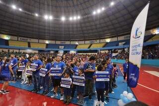 Rede municipal abre maior calend&aacute;rio esportivo estudantil com v&aacute;rias modalidades