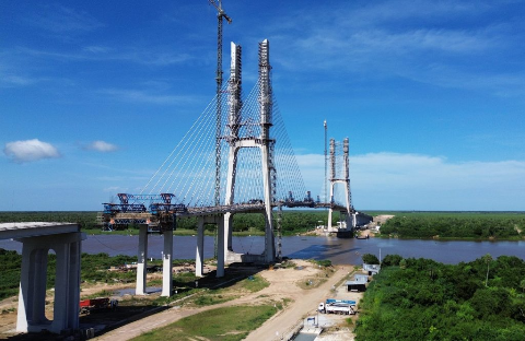 Obra da ponte da Bioce&acirc;nica chega a 90% e entra na fase final