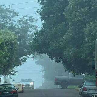 Dourados e Maracaju amanhecem com nevoeiro e temperatura amena
