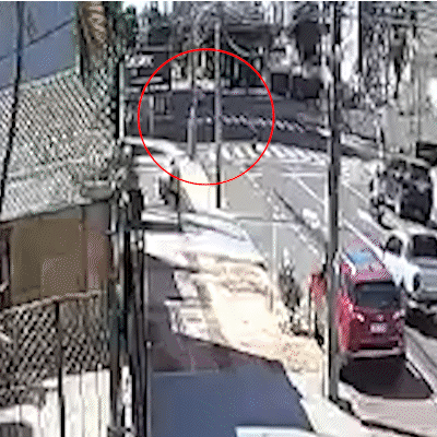 C&acirc;mera registrou batida entre motos que terminou em morte no Centro