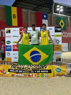 Atleta campo-grandense conquista vaga no Mundial Sub-18 de v&ocirc;lei de praia