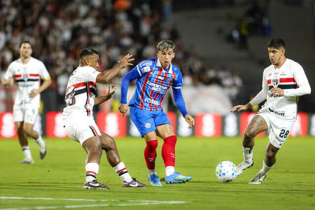 S&atilde;o Paulo sofre gol aos 51 do 2&ordm; tempo e cede empate ao Bahia 