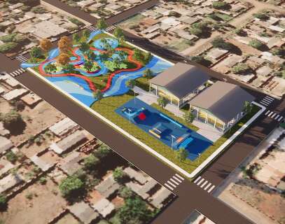 Pra&ccedil;a do Santa Em&iacute;lia ser&aacute; inaugurada segunda com estrutura esportiva completa