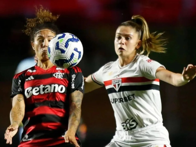 S&atilde;o Paulo vence Flamengo e assume vice-lideran&ccedil;a do Brasileir&atilde;o Feminino