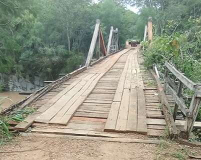Ponte de concreto de 1,4 milh&atilde;o vai substituir estrutura prec&aacute;ria em Bela Vista