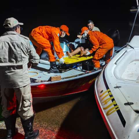Crian&ccedil;a &eacute; resgatada por bombeiros ap&oacute;s picada de jararaca no Pantanal