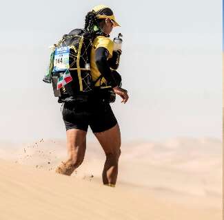 Atleta de MS encarou prova de 120 km em aventura extrema no deserto da &Aacute;frica