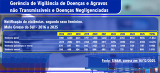 Na &uacute;ltima d&eacute;cada, viol&ecirc;ncia levou mais de 71 mil mulheres para UPAs em MS