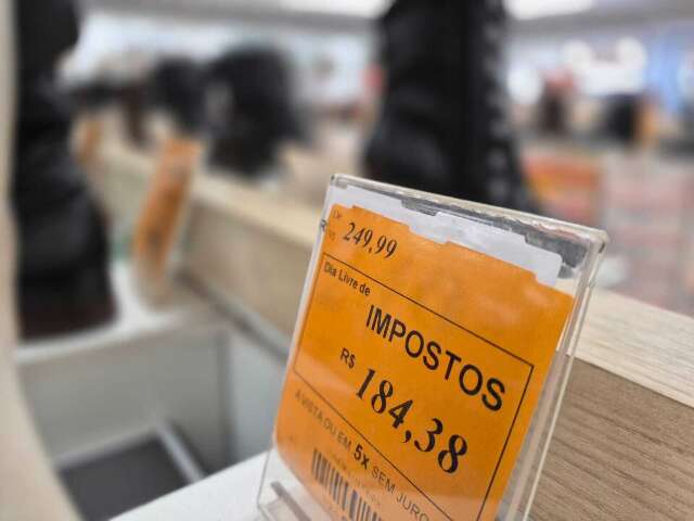 Dia Livre de Impostos ter&aacute; descontos de at&eacute; 77% em Campo Grande