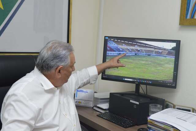 Novo gramado e sistema de irriga&ccedil;&atilde;o do Moren&atilde;o devem ficar prontos at&eacute; novembro
