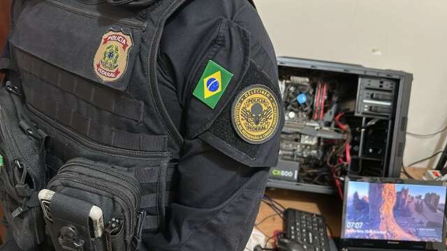 PF faz busca e prende suspeito por armazenar imagens de abuso infantil