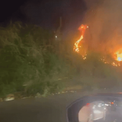 Temporada do fogo ganha for&ccedil;a com segundo inc&ecirc;ndio em vegeta&ccedil;&atilde;o na Capital
