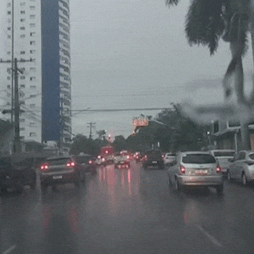 Chuva na Capital antecede previs&atilde;o de 9&deg;C para o final de semana