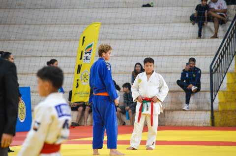 Mais de 360 atletas participam da Copa Jud&ocirc; Futuro em Campo Grande