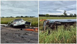 Mortos em batida com 12 feridos eram passageiro de ônibus e motorista de Golf Mortos em batida com 12 feridos eram passageiro de ônibus e motorista de Golf