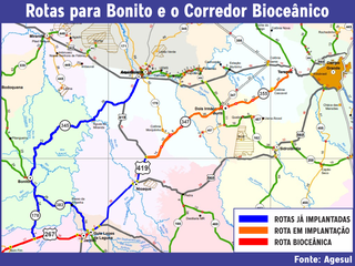 Estrada liga produ&ccedil;&atilde;o, turismo e Rota Bioce&acirc;nica em novo corredor de crescimento