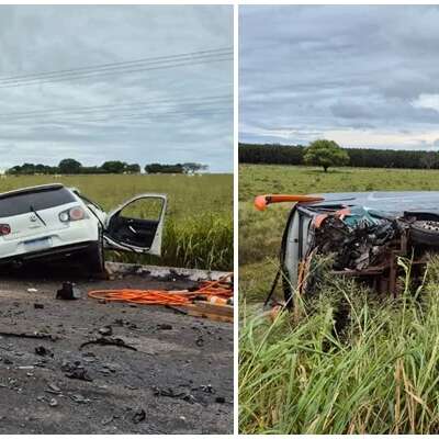 Mortos em acidente com 12 feridos eram passageiro de &ocirc;nibus e motorista de Golf