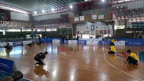 Regional Centro-Norte de Goalball re&uacute;ne mais de 100 atletas em Campo Grande