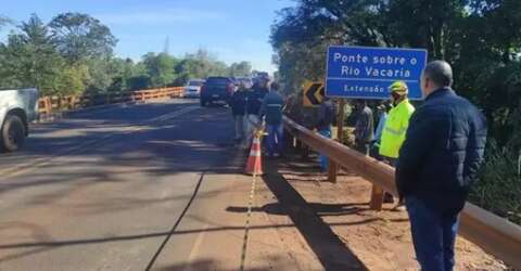 Retirada de carreta no Rio Vacaria interditar&aacute; BR-163 nesta quinta-feira