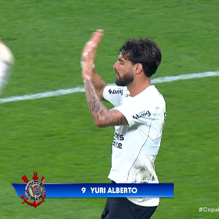 Yuri encerra jejum e coloca Corinthians nas oitavas da Copa do Brasil