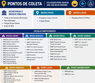 Veja onde doar roupas e cobertores na Campanha do Agasalho Veja onde doar roupas e cobertores na Campanha do Agasalho