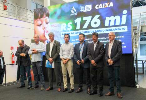 Com R$ 176 milh&otilde;es, Sanesul quer preparar rede para crescimento econ&ocirc;mico de MS