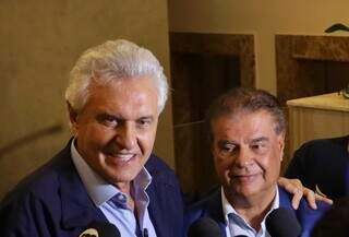 Caiado evita &ldquo;dividir bola&rdquo; com Fl&aacute;vio e diz que prefere discutir o Brasil