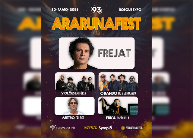 Araruna Fest chega este m&ecirc;s com muito rock&rsquo;n roll em MS