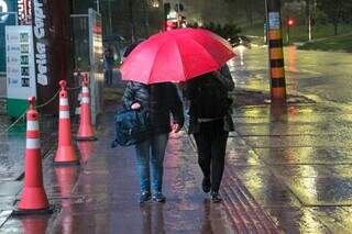 Capital amanhece sob chuva e MS pode ter frio de at&eacute; 5&deg;C nos pr&oacute;ximos dias