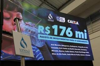 Com R$ 176 milh&otilde;es, Sanesul quer preparar rede para crescimento econ&ocirc;mico de MS
