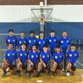 Time de Campo Grande representa MS no Brasileiro Interclubes Sub-17 de basquete