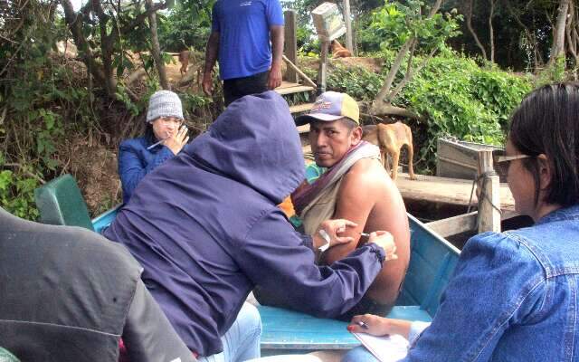 UBS fluvial percorre o Pantanal de Corumb&aacute; levando cidadania aos ribeirinhos