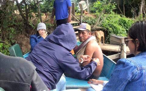 UBS fluvial percorre o Pantanal de Corumb&aacute; levando cidadania aos ribeirinhos