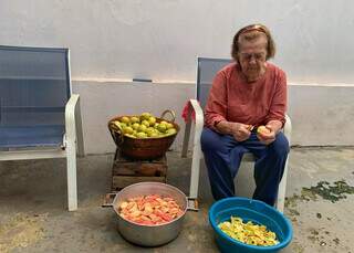 Entre doces caseiros, Matilde encontrou receita para viver mais