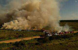Com risco de super El Ni&ntilde;o, Bombeiros refor&ccedil;am plano contra inc&ecirc;ndios em MS