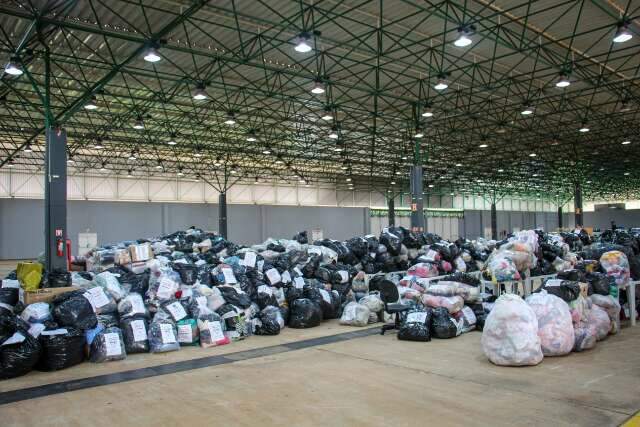 Campanha arrecada 192 mil pe&ccedil;as e levar&aacute; agasalhos aos 79 munic&iacute;pios de MS