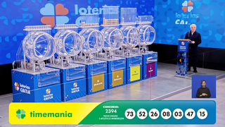 Veja as dezenas de hoje no Dia de Sorte, Timemania, Quina e mais