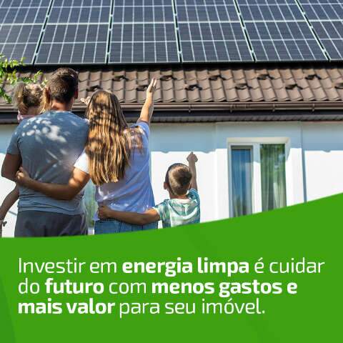 Quando o sol come&ccedil;a a trabalhar a favor da sua conta de luz