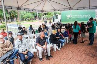 Atendimento sem agendamento atrai público para ação da Defensoria Atendimento sem agendamento atrai público para ação da Defensoria