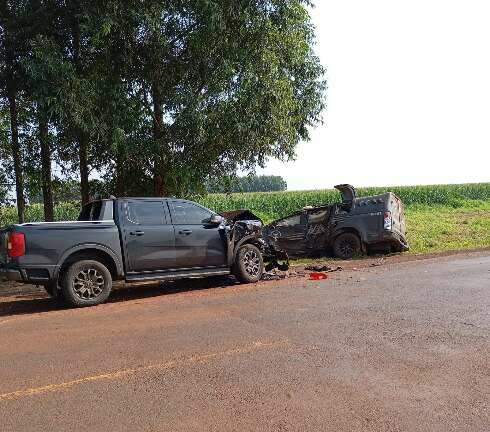 Viatura do DOF capota ap&oacute;s acidente em rodovia e deixa 4 policiais feridos
