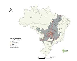 Só 3 de 21 frigoríficos de MS escapam da nota zero em ranking ambiental Só 3 de 21 frigoríficos de MS escapam da nota zero em ranking ambiental