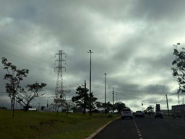 Campo Grande entra em alerta de tempestade nesta segunda-feira