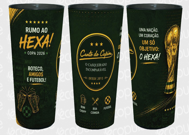 Gol do Brasil vale chopp grátis no Canto do Cupim durante a Copa