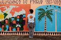 Projeto abre vagas para artistas mulheres pintarem muros em escolas
