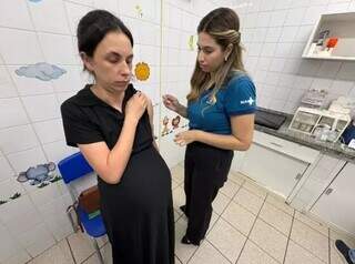 MS alcança 92% de cobertura vacinal contra bronquiolite em gestantes MS alcança 92% de cobertura vacinal contra bronquiolite em gestantes
