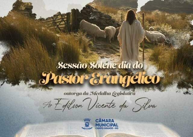 C&acirc;mara ter&aacute; homenagem de pastor para pastor
