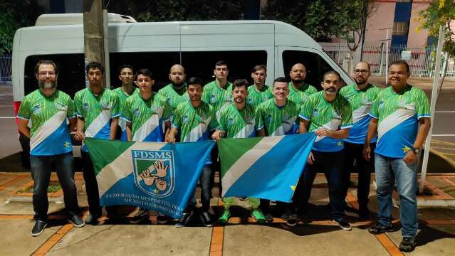 Federa&ccedil;&atilde;o de MS representa o Estado no Brasileiro de Futsal de Surdos